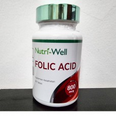 Nutriwell Folic Acid 800 mcg 60 tabs