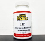 Natural Factors HP Multivitamin Mineral 60 tabs
